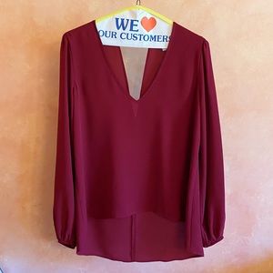 Maroon blouse